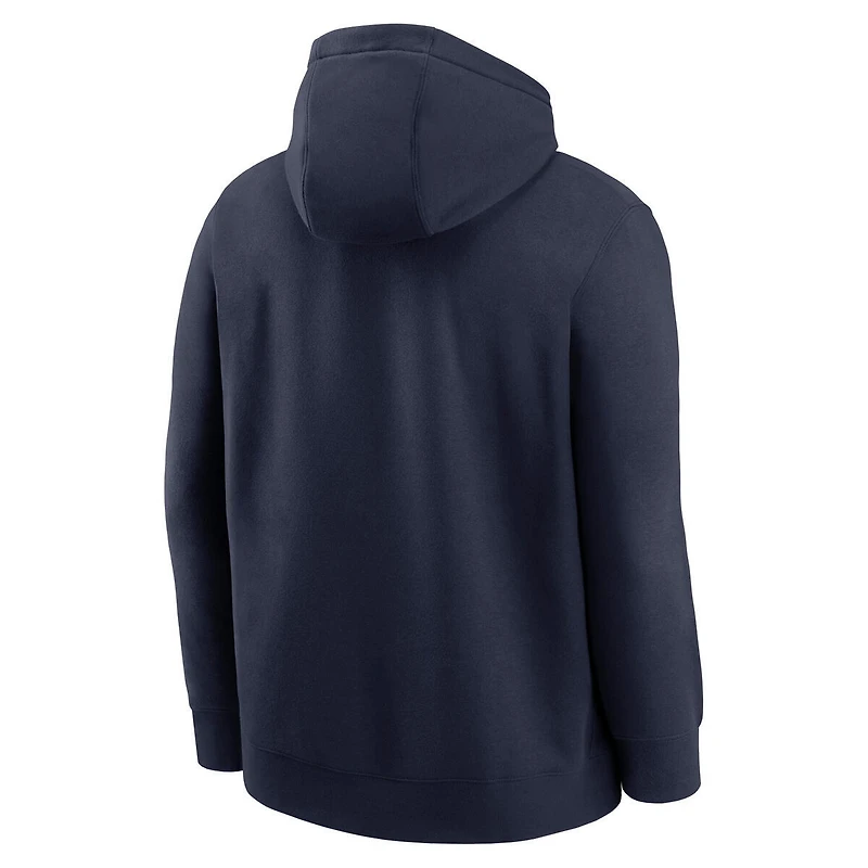 Seattle Seahawks Nike College Navy NFL Victory Club Fleece Pullover Hoodie