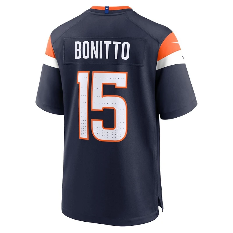 Denver Broncos Nik Bonitto Navy Alternate Nike Game Jersey