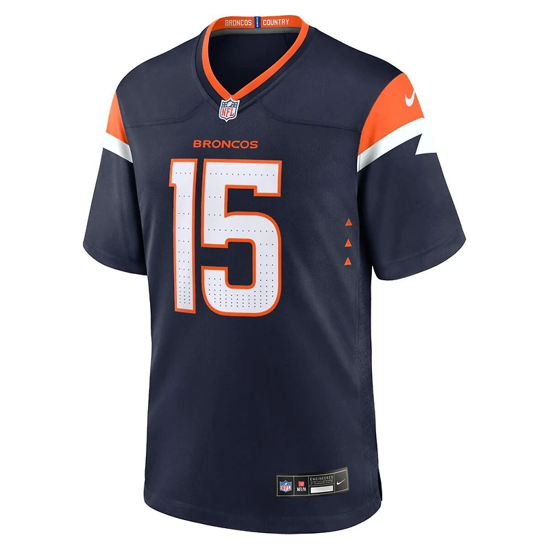 Denver Broncos Nik Bonitto Navy Alternate Nike Game Jersey