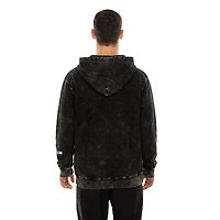 Seattle Seahawks Black Acid Wash New Era Hoodie