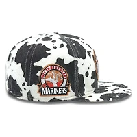 Seattle Mariners 30th Anniversary Patch Grey UV "Cow Pack" New Era 59FIFTY Fitted Hat