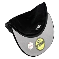 Los Angeles Dodgers Black Corduroy 100th Anniversary Patch New Era 59FIFTY Fitted Hat