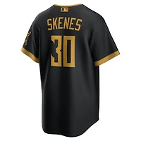 Pittsburgh Pirates Paul Skenes Black 2026 City Connect Nike Stadium Jersey