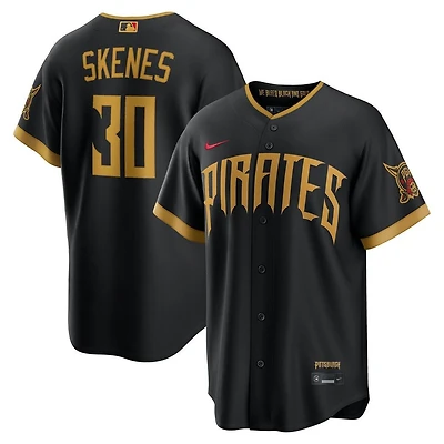 Pittsburgh Pirates Paul Skenes Black 2026 City Connect Nike Stadium Jersey