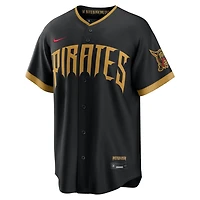Pittsburgh Pirates Paul Skenes Black 2026 City Connect Nike Stadium Jersey