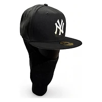 New York Yankees Black Balaclava Grey UV Era 59FIFTY Fitted Hat
