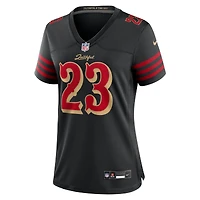 Women's San Francisco 49ers Christian McCaffrey Black Rivalries Collection Nike Game Jersey