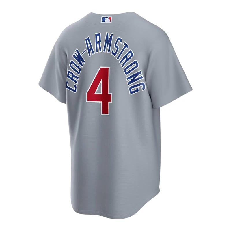 Youth Chicago Cubs Pete Crow-Armstrong Grey Road Nike Baseline Jersey
