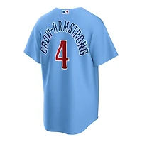 Youth Chicago Cubs Pete Crow-Armstrong Light Blue Alternate Nike Baseline Jersey