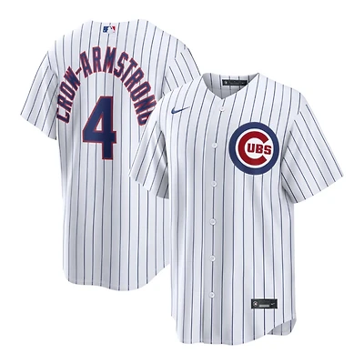 Youth Chicago Cubs Pete Crow-Armstrong White Home Nike Baseline Jersey