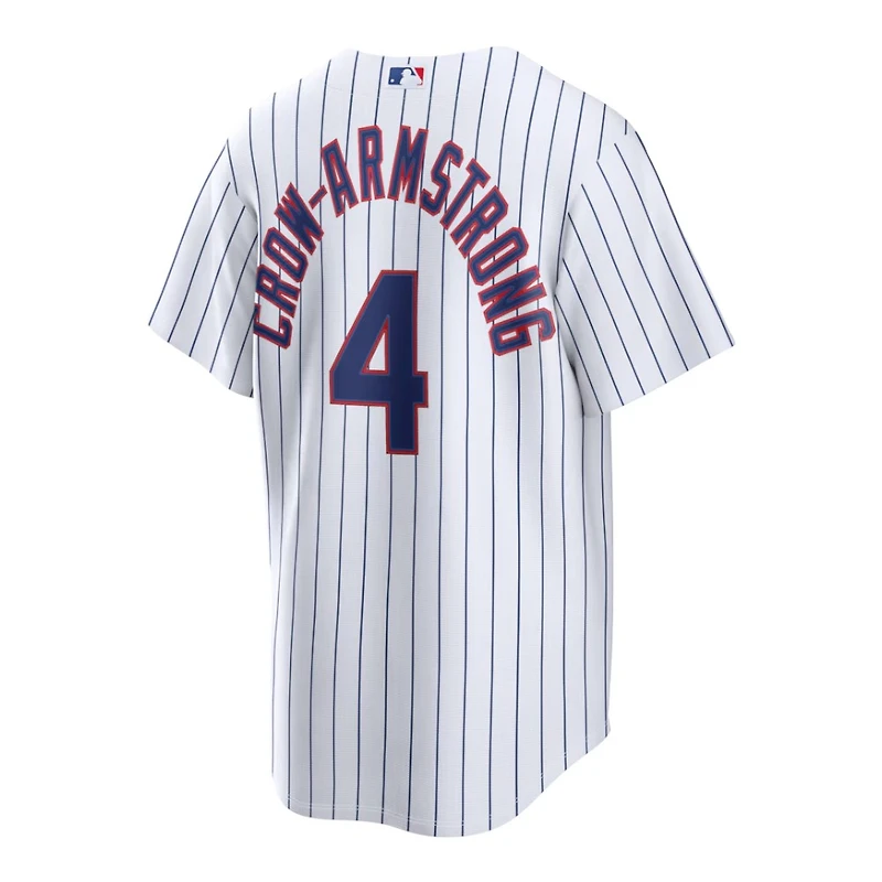 Youth Chicago Cubs Pete Crow-Armstrong White Home Nike Baseline Jersey