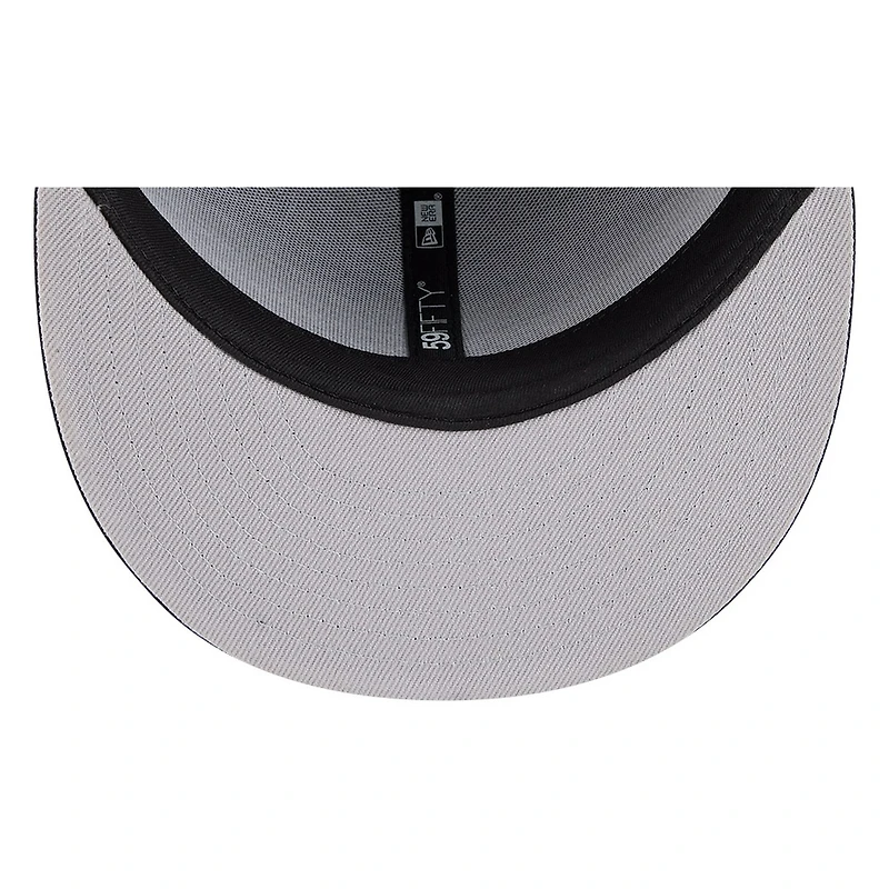 Las Vegas Raiders Black Rhinestone Logo New Era 59FIFTY Fitted Hat