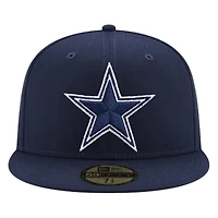 Dallas Cowboys Navy USA 250th Anniversary Patch New Era 59FIFTY Fitted Hat