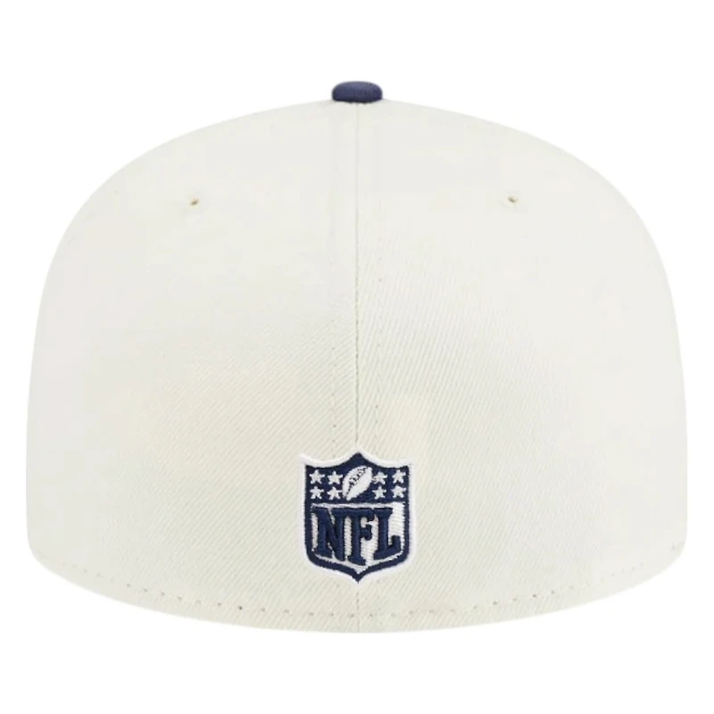 Dallas Cowboys Chrome and Navy USA 250th Anniversary Patch New Era 59FIFTY Fitted Hat