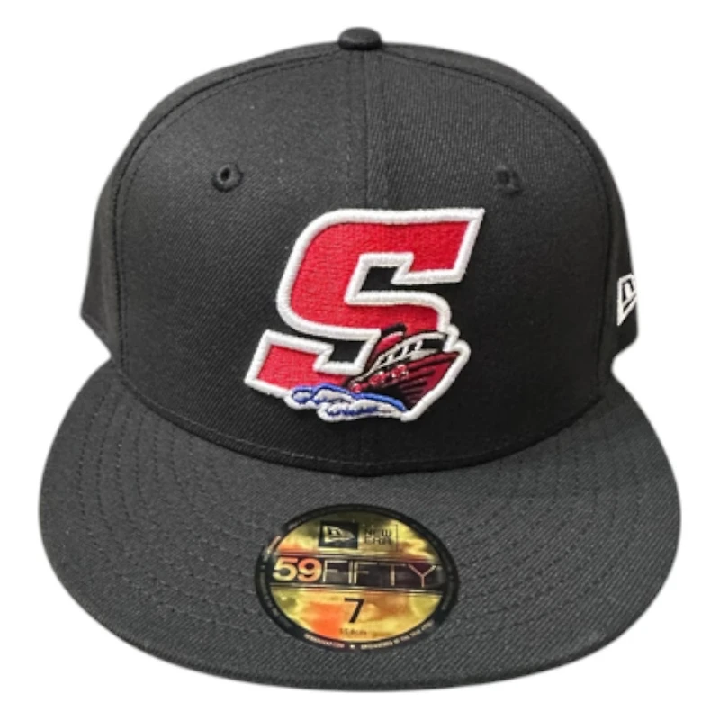 Stockton Ports Black with Boat Logo New Era 59FIFTY Fitted Hat