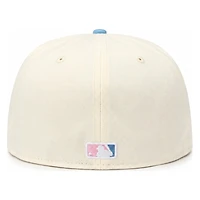 Chicago Cubs Chrome and Sky Blue with Pink UV New Era 59FIFTY Fitted Hat