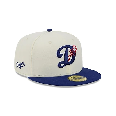 Los Angeles Dodgers Chrome Deceptor New Era 59FIFTY Fitted Hat