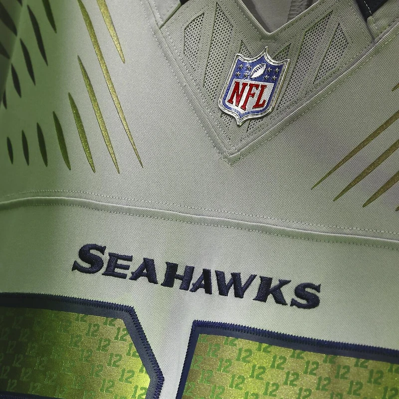 Seattle Seahawks Jaxon Smith-Njigba Wolf Gray Rivalries Collection Nike Stitched Limited Jersey