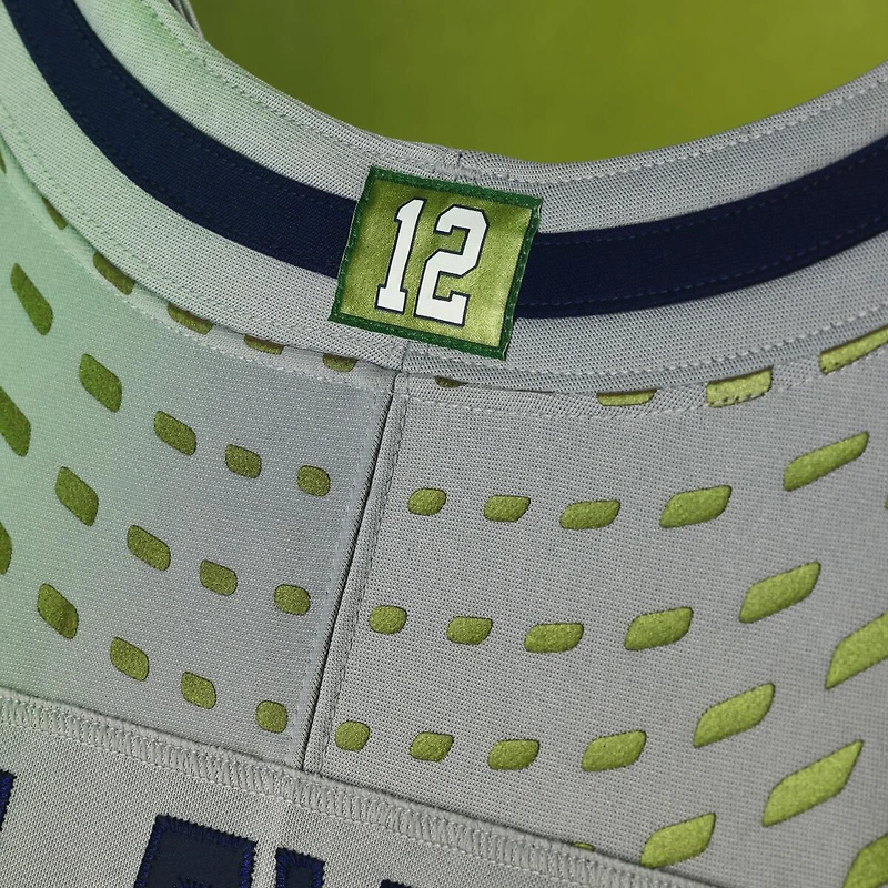 Seattle Seahawks Jaxon Smith-Njigba Wolf Gray Rivalries Collection Nike Stitched Limited Jersey