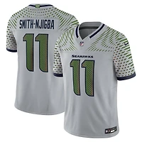 Seattle Seahawks Jaxon Smith-Njigba Wolf Gray Rivalries Collection Nike Stitched Limited Jersey
