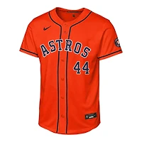Youth Houston Astros Yordan Álvarez Orange Alternate Nike Stadium Jersey
