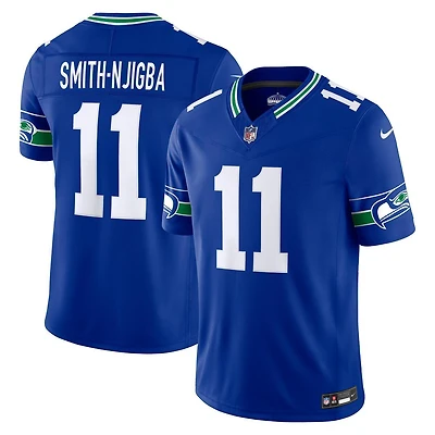 Seattle Seahawks Jaxon Smith-Njigba Royal Alternate Nike Vapor F.U.S.E Stitched Limited Jersey