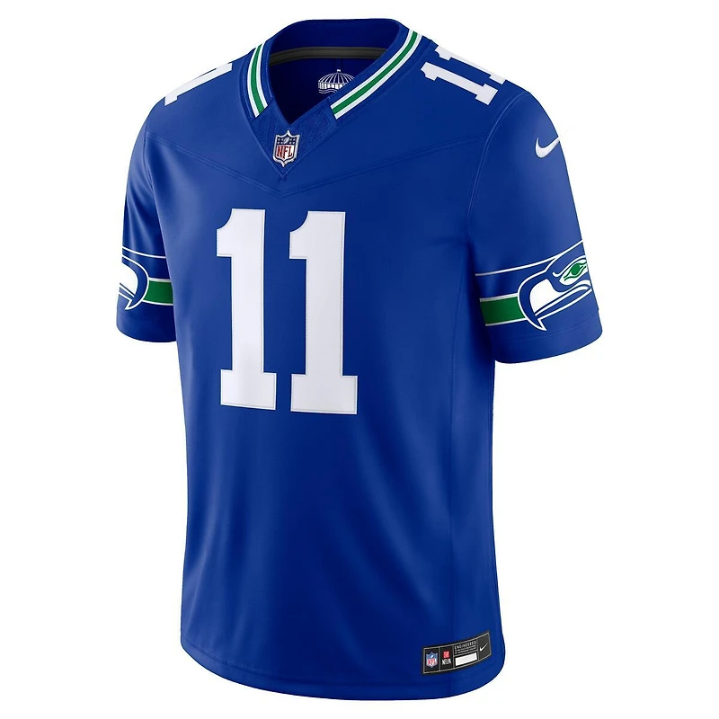 Seattle Seahawks Jaxon Smith-Njigba Royal Alternate Nike Vapor F.U.S.E Stitched Limited Jersey