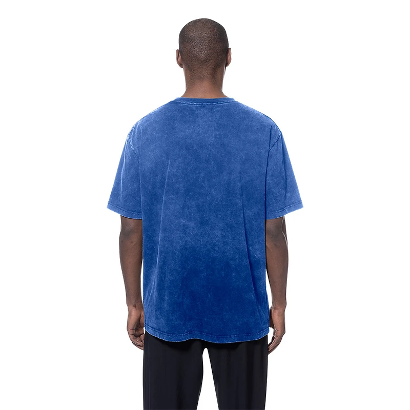 Seattle Seahawks Royal Blue Acid Wash NFC West New Era T-Shirt