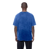 Seattle Seahawks Royal Blue Acid Wash NFC West New Era T-Shirt