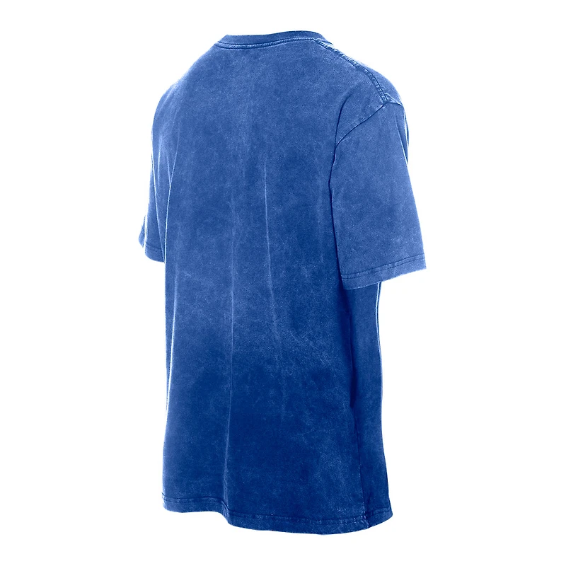 Seattle Seahawks Royal Blue Acid Wash NFC West New Era T-Shirt
