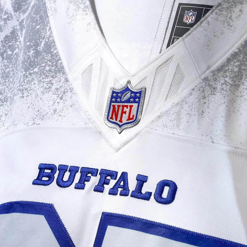 Buffalo Bills Josh Allen White Rivalries Collection Nike Stitched Limited Jersey