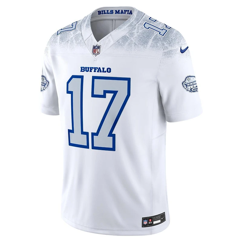 Buffalo Bills Josh Allen White Rivalries Collection Nike Stitched Limited Jersey