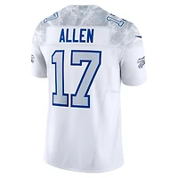 Buffalo Bills Josh Allen White Rivalries Collection Nike Stitched Limited Jersey