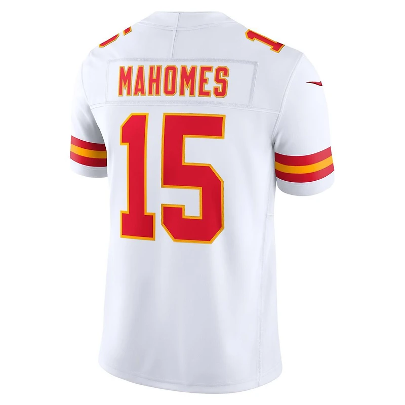 Kansas City Chiefs Patrick Mahomes White Road Nike Vapor F.U.S.E Stitched Limited Jersey