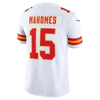 Kansas City Chiefs Patrick Mahomes White Road Nike Vapor F.U.S.E Stitched Limited Jersey