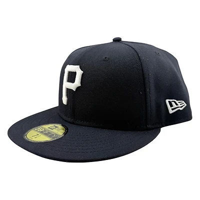 Pittsburgh Pirates Navy Collection Black UV New Era 59FIFTY Fitted Hat