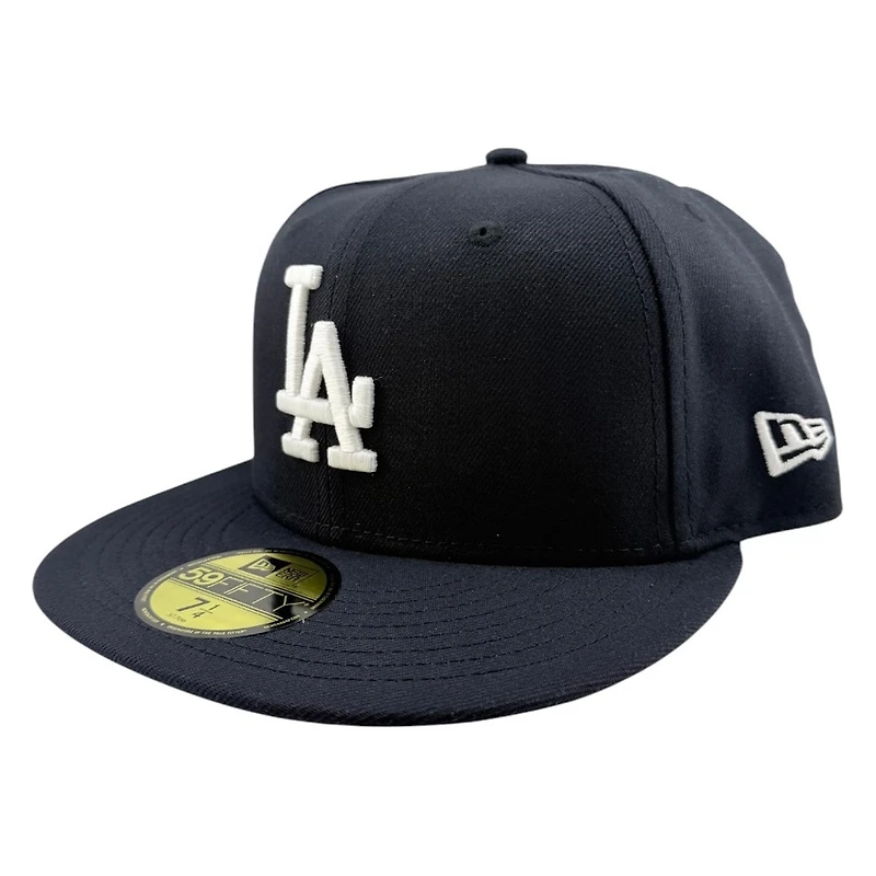 Los Angeles Dodgers Navy Collection Black UV New Era 59FIFTY Fitted Hat