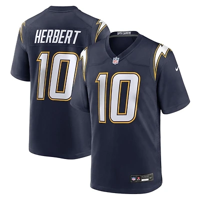 Los Angeles Chargers Justin Herbert Navy Alternate Nike Game Jersey