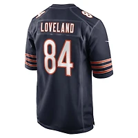 Chicago Bears Colston Loveland Navy Nike Game Jersey