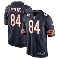 Chicago Bears Colston Loveland Navy Nike Game Jersey