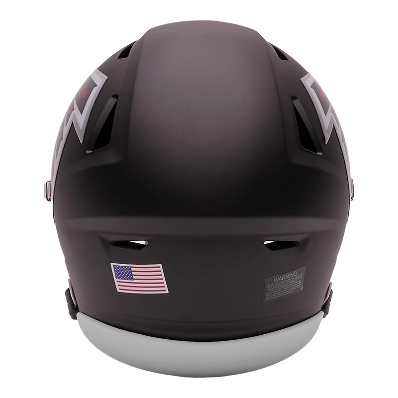 Atlanta Falcons Black Riddell Mid-Size "Midi" SpeedFlex Helmet