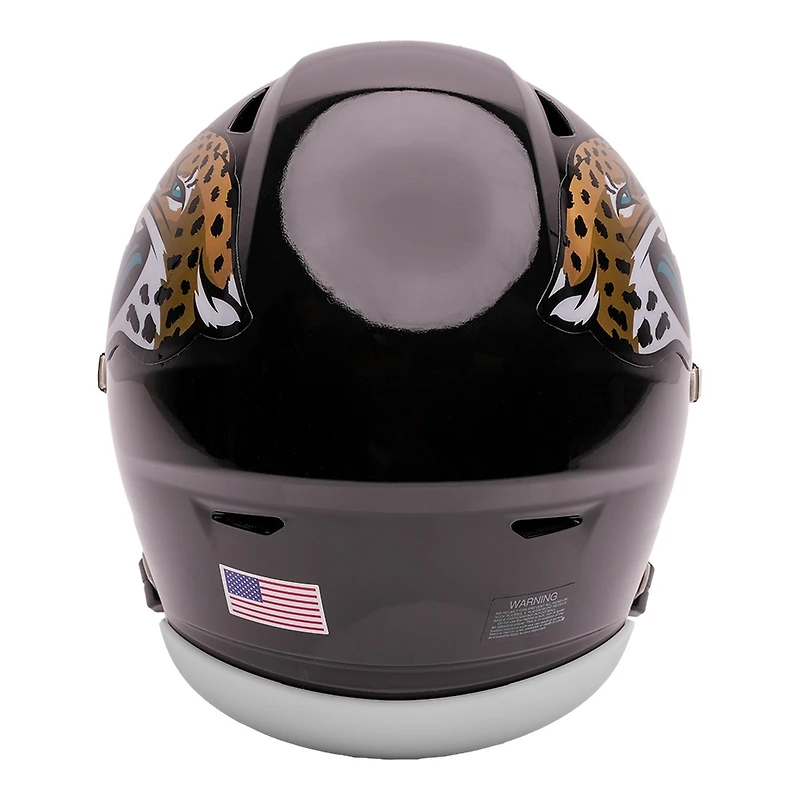 Jacksonville Jaguars Black Riddell Mid-Size "Midi" SpeedFlex Helmet