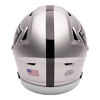 Las Vegas Raiders Silver Riddell Mid-Size "Midi" SpeedFlex Helmet