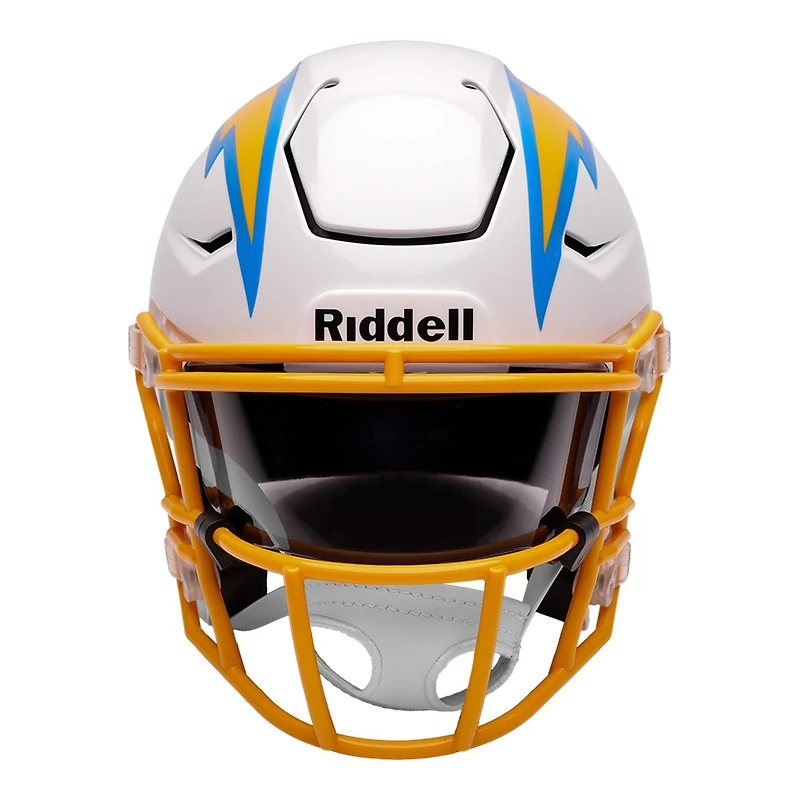 Los Angeles Chargers White Riddell Mid-Size "Midi" SpeedFlex Helmet