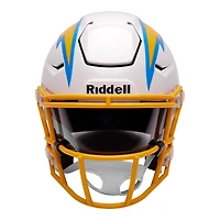 Los Angeles Chargers White Riddell Mid-Size "Midi" SpeedFlex Helmet