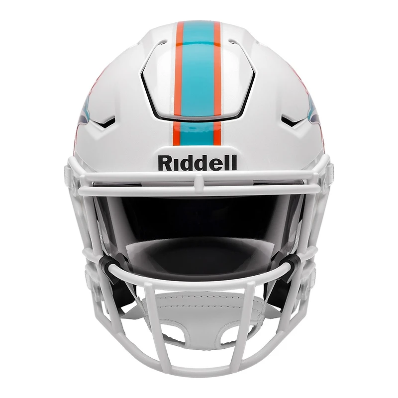 Miami Dolphins White Riddell Mid-Size "Midi" SpeedFlex Helmet