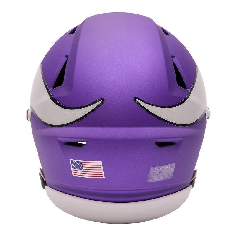 Minnesota Vikings Purple Riddell Mid-Size "Midi" SpeedFlex Helmet