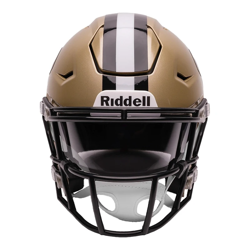 New Orleans Saints Gold Riddell Mid-Size "Midi" SpeedFlex Helmet