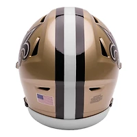New Orleans Saints Gold Riddell Mid-Size "Midi" SpeedFlex Helmet