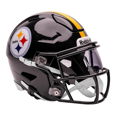 Pittsburgh Steelers Black Riddell Mid-Size "Midi" SpeedFlex Helmet
